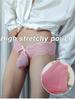 Sissy Lingerie Panties Mens Sexy Pink Lace Jockstraps Underwear Stretchy Removable Bulge Pouch Panties Crossdressers Nightwear