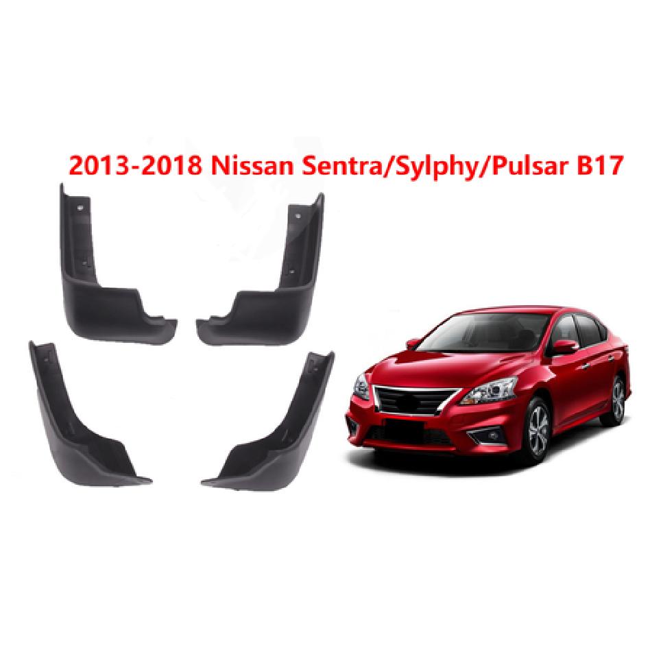 Fender Mud Flaps Splash Guard For 2013-2018 Nissan Sentra/Sylphy/Pulsar B17
