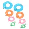 8ks Pom Pom Maker Chmýří Koule Pletař Jehlové Řemeslo Pompom Maker Sada Nástrojů DIY Šicí Nástroje 3.5cm 5.5cm