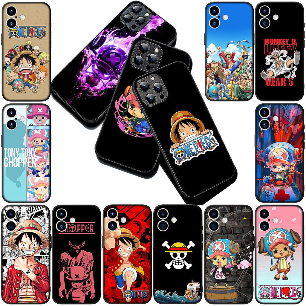 Coque de téléphone One Luffy Pieces Tony Chopper pour Motorola Moto G86 G57 E14 E15 G14 G34 G35 G84 G24 A54 G15 Power E22 Coque Souple