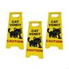 Cats Vomit Caution Signs Funny Novelty Cats Vomit Signs Cats Vomits Warning Signs Desk Decorations for Home Office Decors