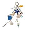 Conch Ocean Series Keychain Multi-Charm Bag Charm High-End Starfish Key Ring  Vacation