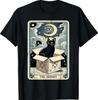 The Hermit Tarot Card Cat In Box Mystic Funny Cat T-Shirt