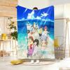 Anime N-NonS NonS BiyoriS Throw Soft Warm Throw Blanket for Bedroom Living Room Bed Travel Camping Picnic Gift