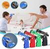 Kids Cool Mini Folding Rubber Launcher Toy with 60 Rubber Bands, Portable Toy for Outdoor Activities,  Keychain Gift