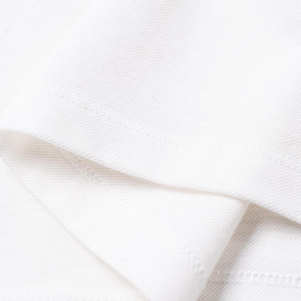 Emporio Armani Logo Straight Fit Short Sleeve Polo Shirt Men tops White EM000859AF12955-U0003