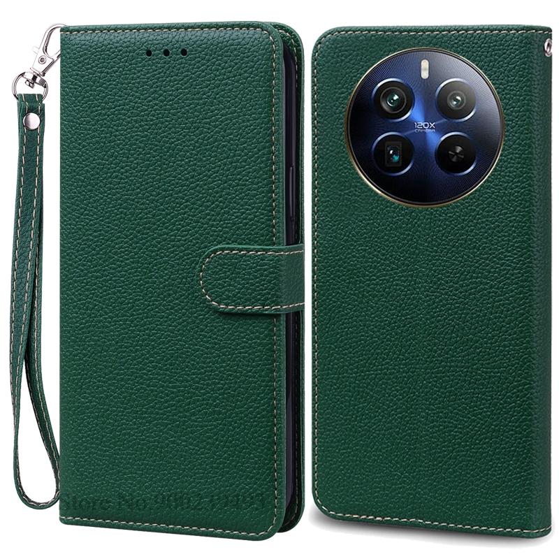 For Realme 12 Pro Plus Case Leather Wallet Flip Cover Phone Case For Realme 12 Pro 5G Case Coque Fundas For Realme 12 Pro+ Cover