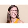 Full Rim Cat Eye Yellow Tortoise Smartbuy Collection Bay 2436 C3 Fashion Women Eyeglasses