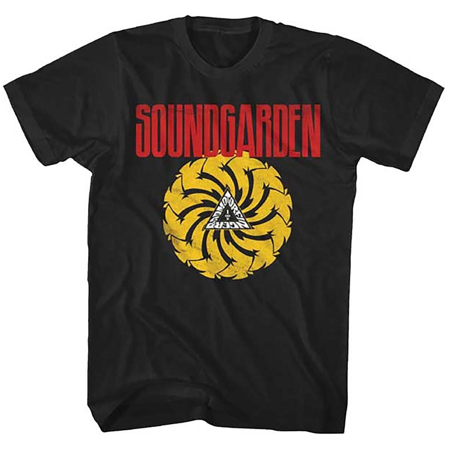 Men s Soundgarden Bad Finger Tee Slim Fit T-shirt Small Black S