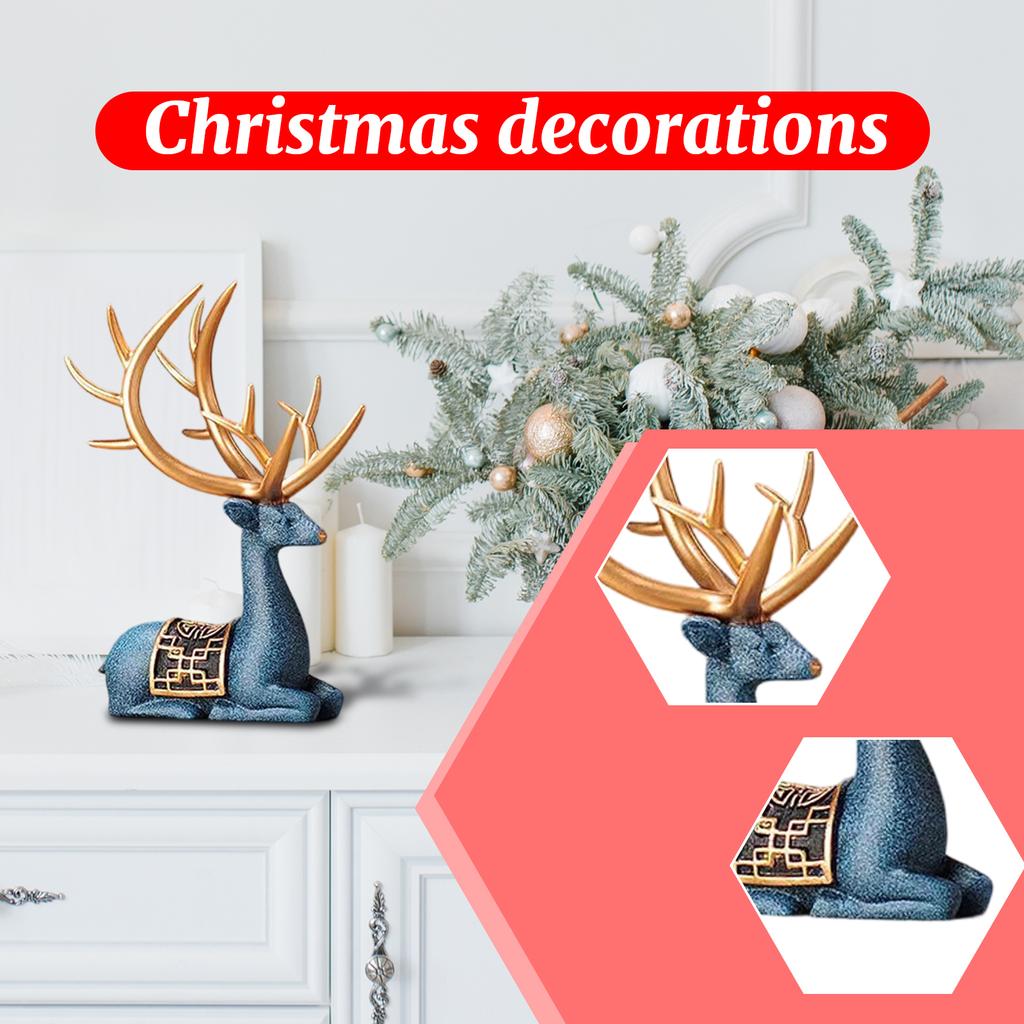 Christmas Deer Decoration Ornaments Craft Gifts