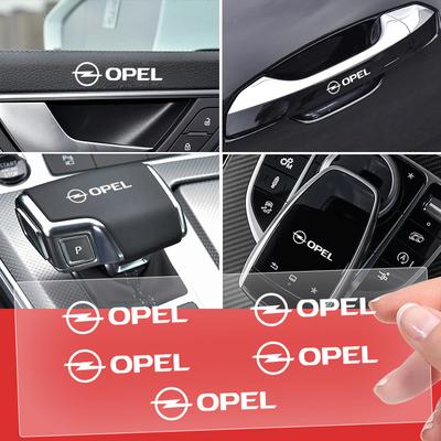 5/10pcs Car Interior Sticker Central Control Decals Emblem Badge Car Stickers For Corsa D Astra Insignia Mokka Adam Combo