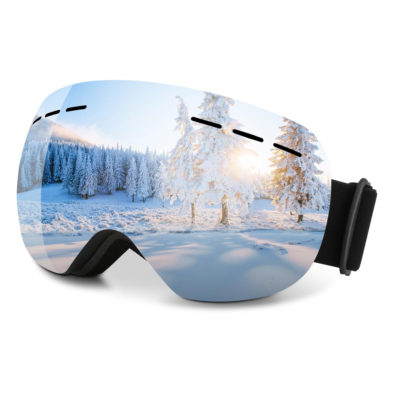 

YOUKOYI Лыжи Снег Сноуборд Обновление УФ Очки Легкие и Ударопрочные Подходят для Взрослых и Пешего Туризма или Катания на Лыжах Очки, Очки, Очки, Защита,