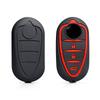 Flip Auto Key Cover for Alfa Romeo Mito Giulietta 159 Gta Silica Gel Key Case Remote Control Cover for Alarm Accessories for Car