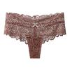 Sexy tanga do poloviny pasu Dámské spodní prádlo Vysoce kvalitní krajkové kalhotky Dámské Prodyšné spodní prádlo s tričkem Bikiny G String Kalhotky Intimní
