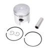Outboard Piston Set 71mm 12110‑96353‑050 Metal Alloy Replacement for Suzuki 2‑Stroke DT20 DT25 DT30 Outboard 1986 and