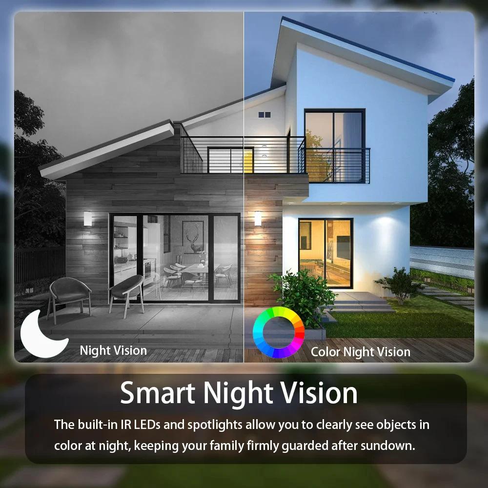 2-in-1 Solar-Straßenleuchte, Kamera, Hofleuchte, Mehrzweck-Überwachungsleuchte Energieladung