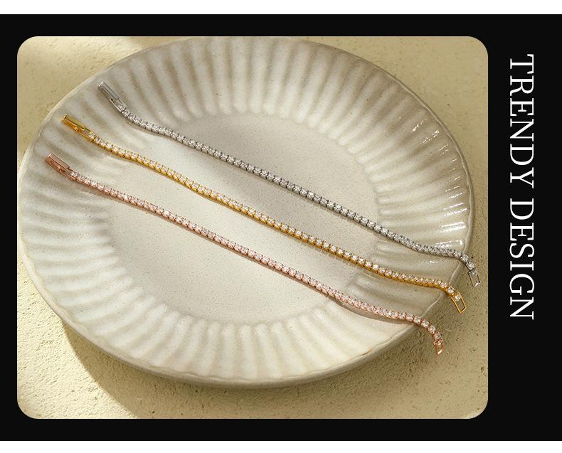 Under the Banyan Tree S925 Silver Diamond-Studded Luxury Bracelet for Women - Exquisite, Trendy, and Sophisticated Jewelry.