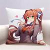 DDLC Monika Doublesided print Pillow Case Cushion Cover Throw Pillow Case For Car Sofa
