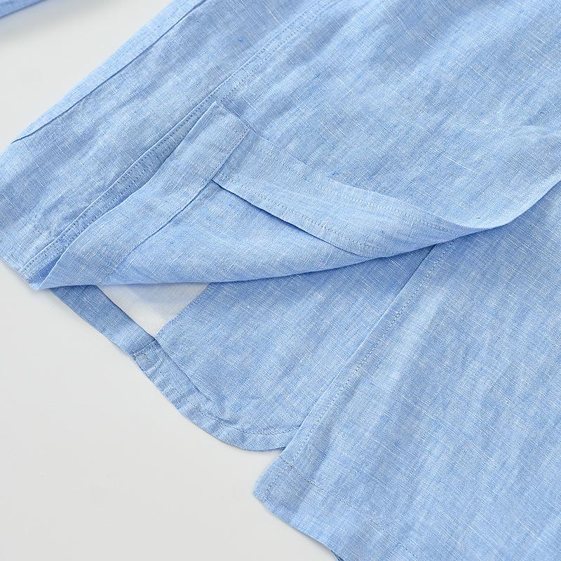 2025 Men's Slim Casual Linen Jacket E030