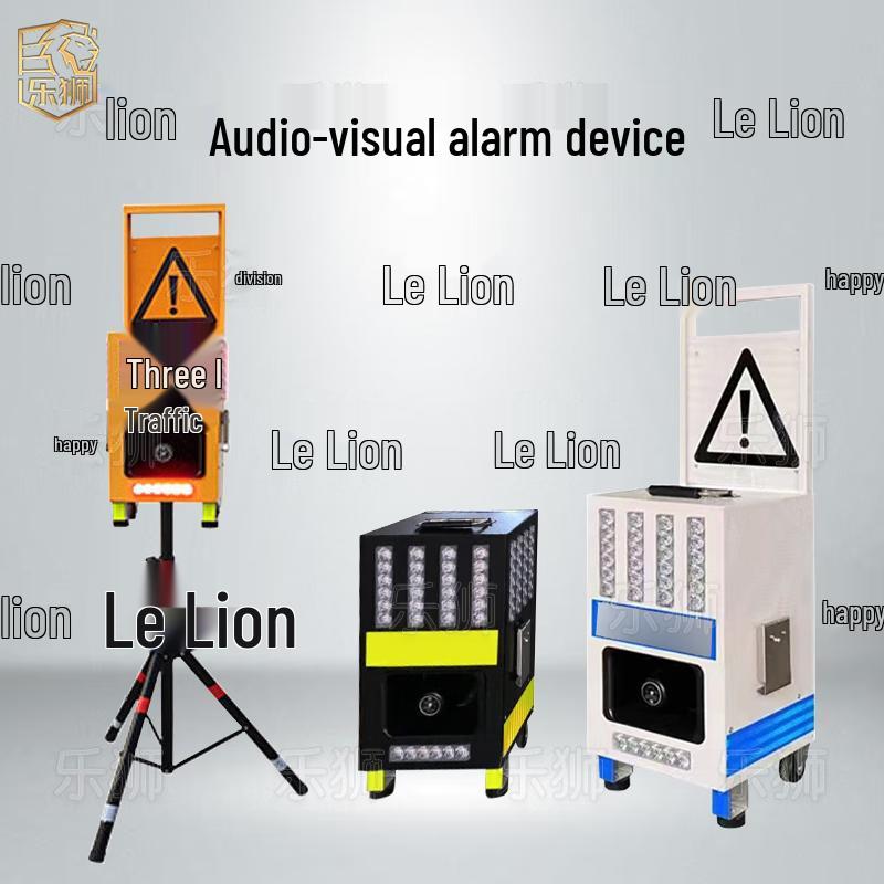 Portable Road Safety Warning Light and Alarm