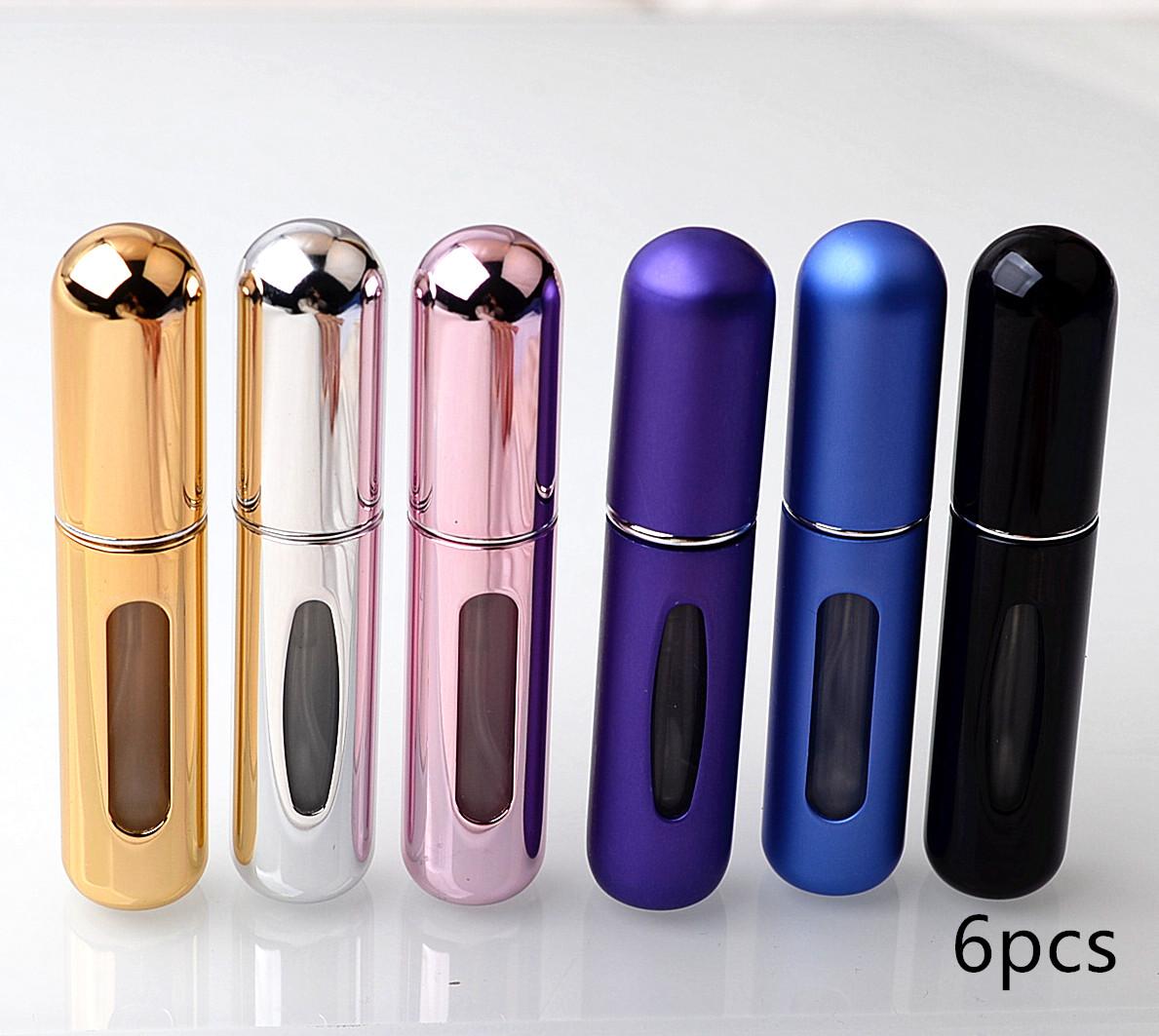 

13 цветов, 5 мл, флакон с распылителем для духов, дорожный наполнитель, портативный распылитель для духов, пустой косметический флакон для духов