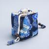 White Butterfly Teacup Storage Bag