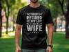 Funny Retirement T-Shirt for Men, Humorous Retired Husband Gift, Work for Wife Tee, Novelty Graphic Shirt, Casual Wear, Comfy Top