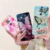 For Xiaomi Redmi Note 9 Case Redmi Note9 Cover M2003J15SC M2003J15SG Fashion Butterfly Phone Case Shockproof TPU Soft Back Cover
