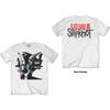 Slipknot - T-shirt Unisexe Blanc Iowa Chèvre Ombre Large
