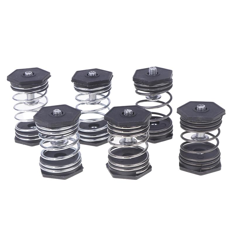 4 PCS 40/50mm Air Pump Shockproof Compression Springs - Damping Spring Seat and M6 Spring Pads for Oxygen Concentrator