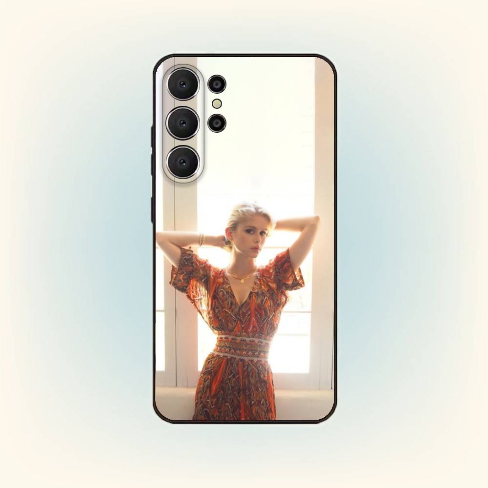 E-Erin Moriarty Phone Case For Samsung S26,S25,S24,S21,S22,S23,S30,Ultra,S20,FE,Lite,10,9,Black Cover