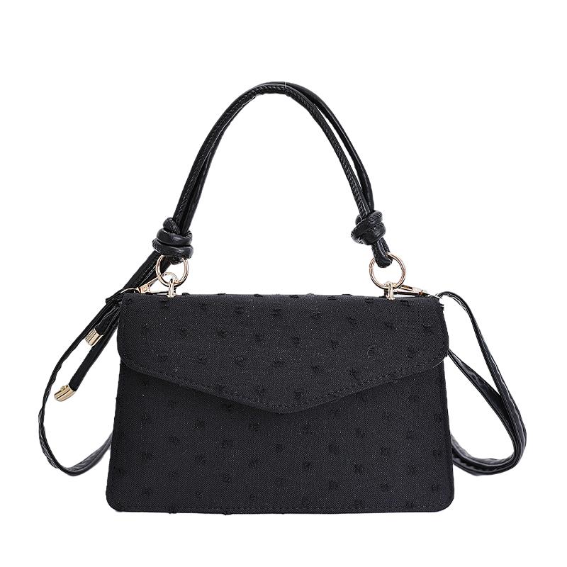 

Pu Solid Color Sewing Crossbody Bags Autumn Commuting 2026 High Quality Women s Bags Versatile Square Shoulder Bag чёрный