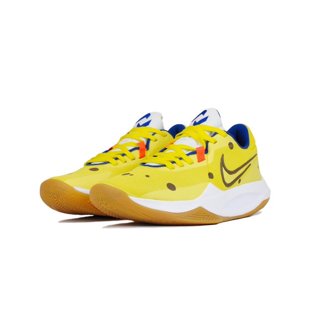 Nike Precision 6 Dazzling Yellow Flying Irving Coverage Grip Abrasion Resistant Breathable Slip Resistant HV1796-141(Team282-)