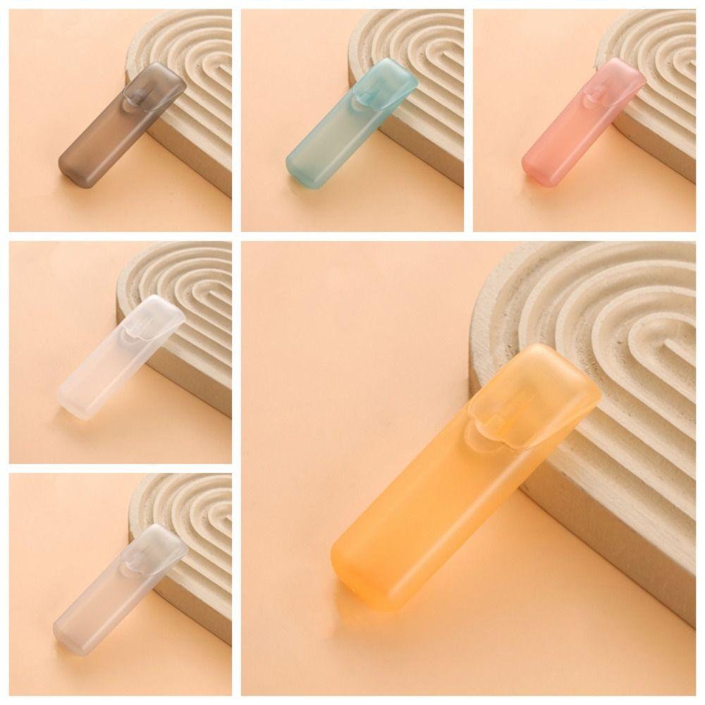 6pcs Plastic Toothpick Box Durable Mini Storage Box Lightweight Dental Floss Box  Travel