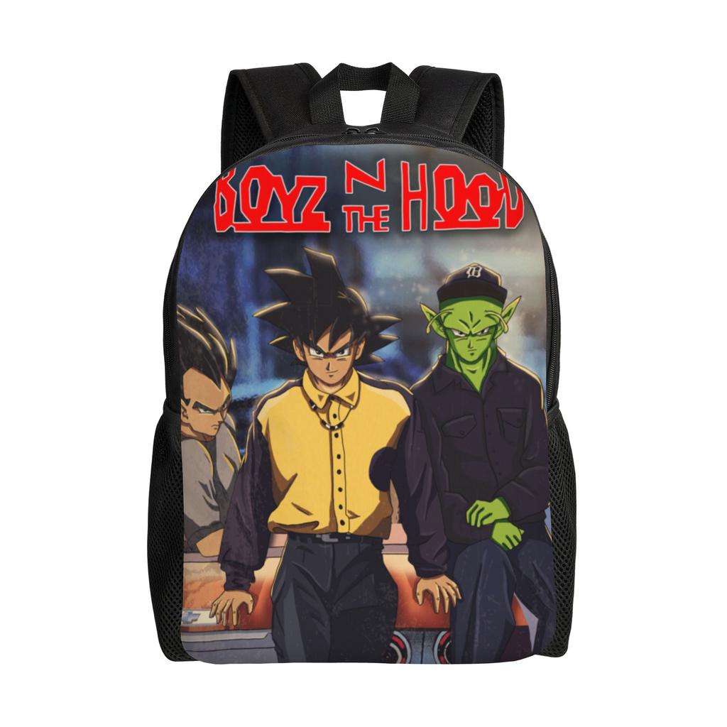 Dragon Ball Black Goku Backpack for Men Women Fashion High School Work Daypack  Laptop Shoulder Bag Outdoor
