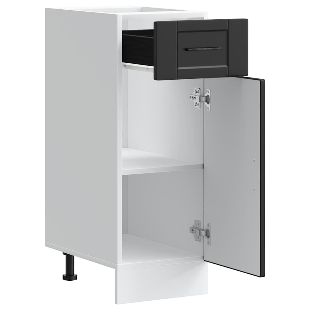 Küchenschubladen-Unterschrank, Einbau-Aufbewahrungsschrank, Geschirraufbewahrungsschrank, 27x46x81,5 cm