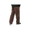 Adidas Originals Logo Stripe Straight-Leg Knit Track Pants Men Bottoms Brown II5783