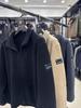 Sea Cut Double-Sided Warm Fleece: Lambswool Stand Collar Jacket for Autumn/Winter - Men's Clearance 4Y501A