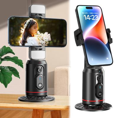 Auto Face Tracking Tripod Auto Tracking Phone Holder Portable All-in-one Smart Selfie Stick 360-degree Rotation Face Body Tracking Phone