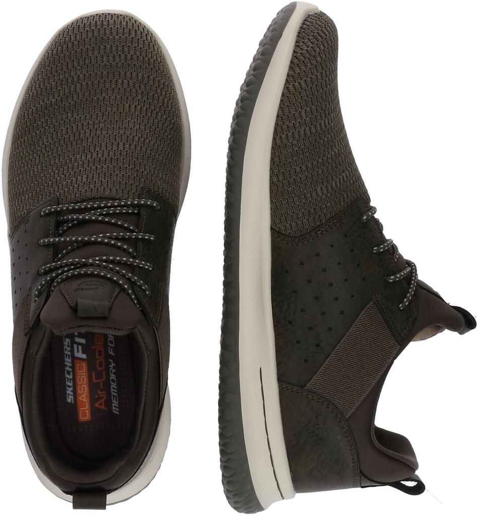 Кроссовки Skechers Delson - оливковый цвет Camben