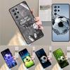 Football Soccer Ball Soft Phone Case for Samsung Galaxy Note 10 Pro S26 Ultra S23 S24 FE S25 S21 S22 PLUS Shockproof Cove