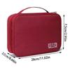 Travel Line Storage Bag Portable Cable Bag Three-layer Multifunction Storage Bag Waterproof Digital Electronic Storage BagMakeup