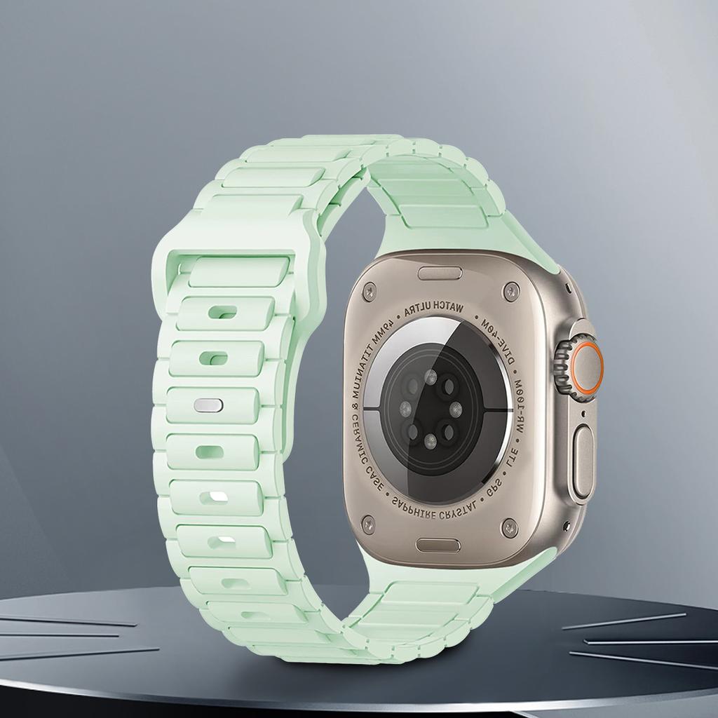 Silicone Strap for Apple Watch Band Ultra 49mm 46mm 45mm 44mm 42mm 41mm 40mm Wristband iwatch Series 10 9 8 7 6 SE 5 4 Bracelet