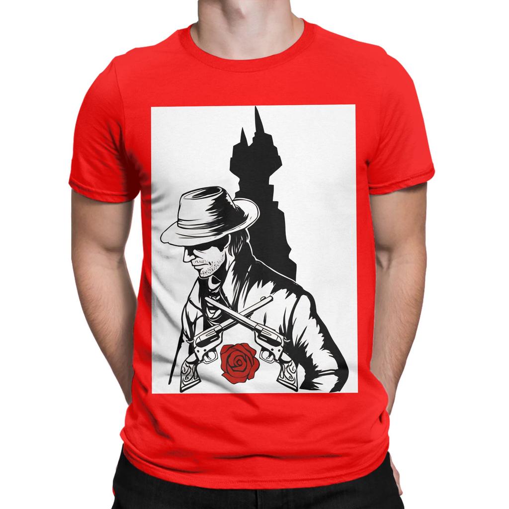 The Dark Tower poster Novelty 100 Cotton TShirt The Dark Tower Tees Tops For Unisex