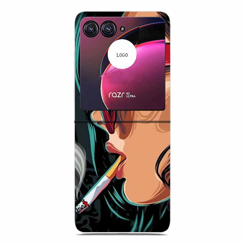 

Чехол для Motorola Razr 40 50 60 Ultra Прозрачный Пластик Жесткий Чехол Для Motorola Razr 60 50 40 Ultra Razr Plus 2024 Чехол для Телефона Razr 50 Ultra