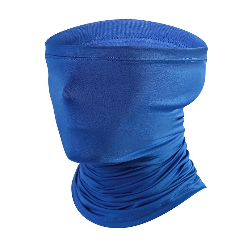 Bicycle Sunscreen Milk Silk Headscarf: Multi-Function Outdoors Face & Neck Cover for Cycling and Fishing