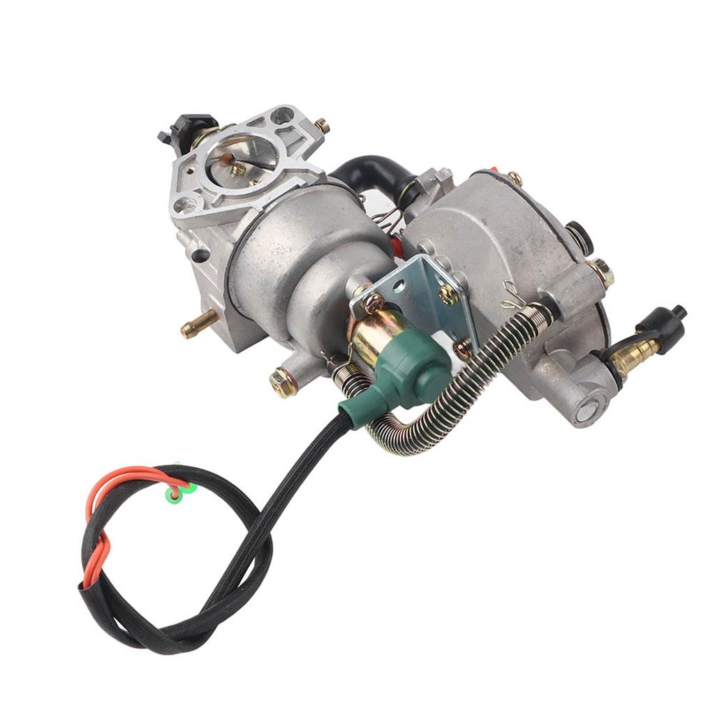 LPG CNG Generator Dual Fuel Carburetor Fit for GX390 188F Manual Choke Accessories 4.5?5.5KW