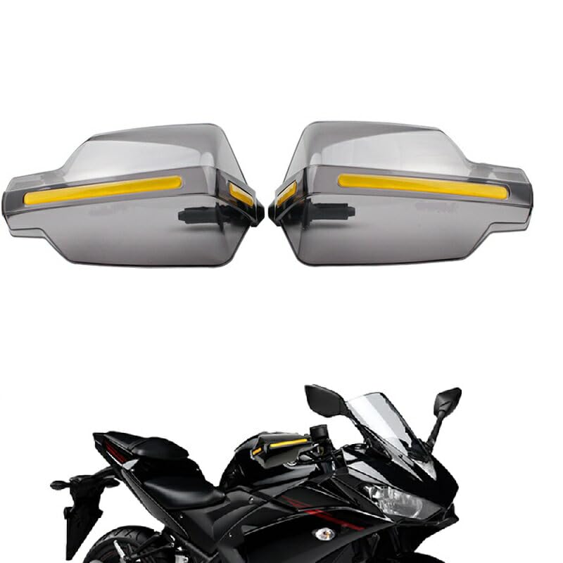 Motorcycle Hand Left and Right Knuckle Motorcycle Handlebar Cold Protective Shelters, Set, Guards, Windscreen, Protection, Cover, TEC-HANDSHELD
