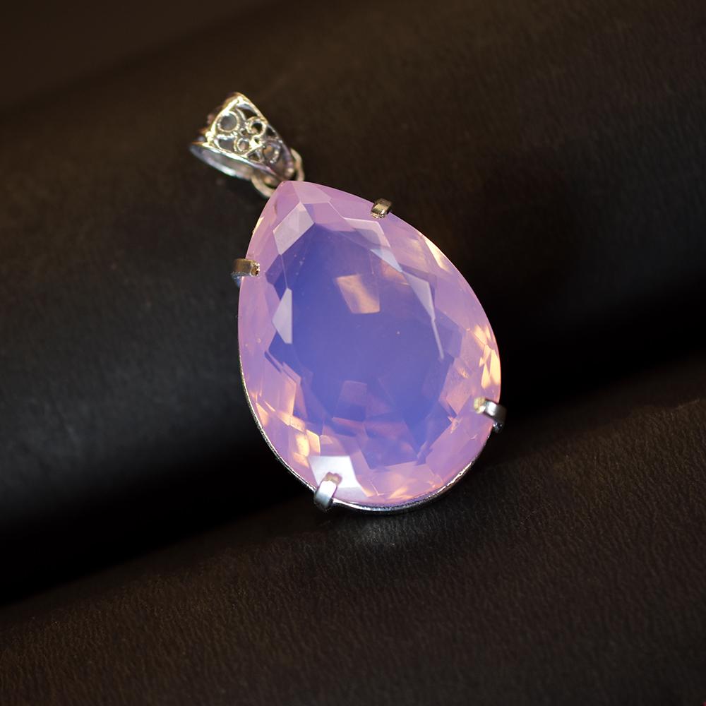 A++ Certified Bi-Color Tourmaline 101.35 Ct Oval Cut Lab Created Gems Pendant my-472-ns