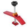 Woodworking T Track Hold Down Clamp Workbench Adjustable Chute Aluminum Alloy Clamp Tool